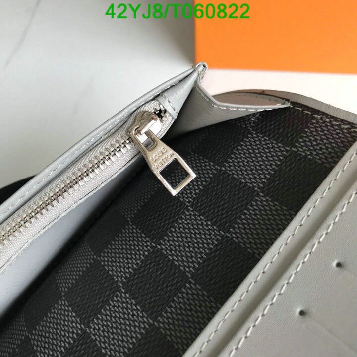 LV Bags-(4A)-Wallet-,Code: T060822,$ 55USD