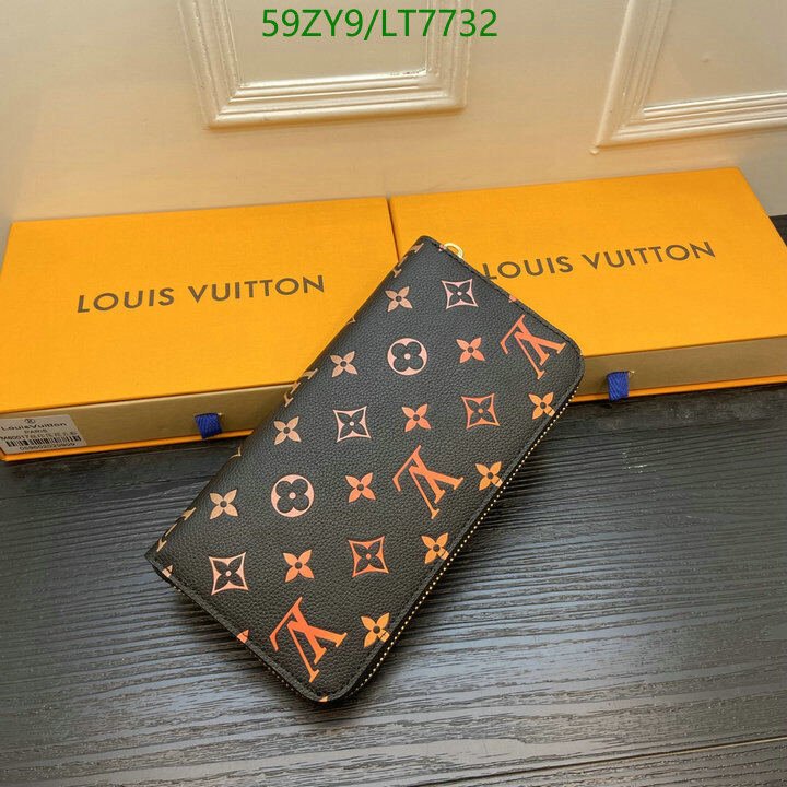 LV Bags-(4A)-Wallet-,Code: LT7732,$ 77USD