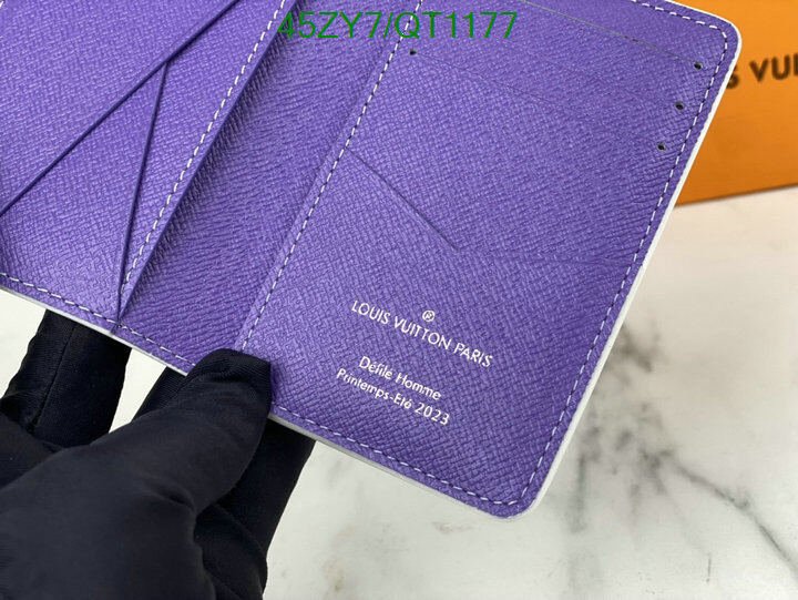 LV Bag-(4A)-Wallet- Code: QT1177 $ 59USD