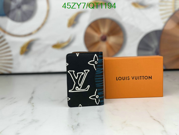 LV Bag-(4A)-Wallet- Code: QT1194 $ 59USD