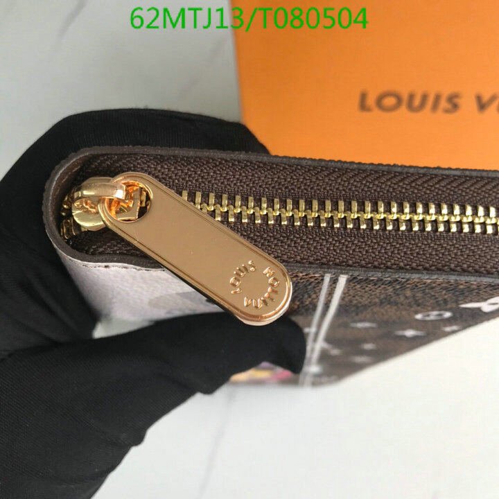LV Bags-(4A)-Wallet-,Code: T080504,$ 81USD