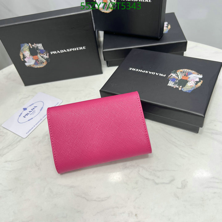 Prada Bag-(4A)-Wallet-,Code: ZT5343,$ 72USD