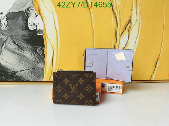 LV Bag-(4A)-Wallet- Code: DT4655 $ 55USD