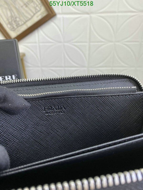 Prada Bag-(4A)-Wallet- Code: XT5518 $ 72USD