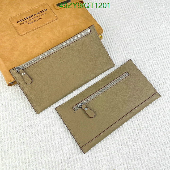 Hermes Bag-(4A)-Wallet- Code: QT1201 $ 64USD