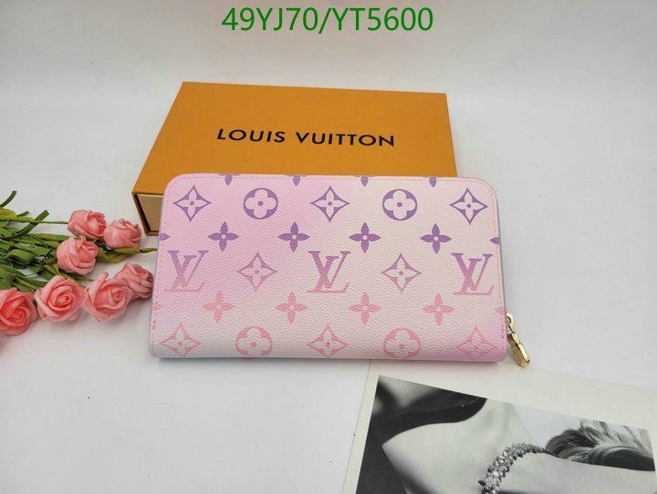 LV Bags-(4A)-Wallet-,Code: YT5600,$ 64USD