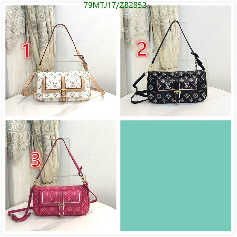 LV Bags-(4A)-Pochette MTis Bag-Twist-,Code: ZB2852,$ 103USD