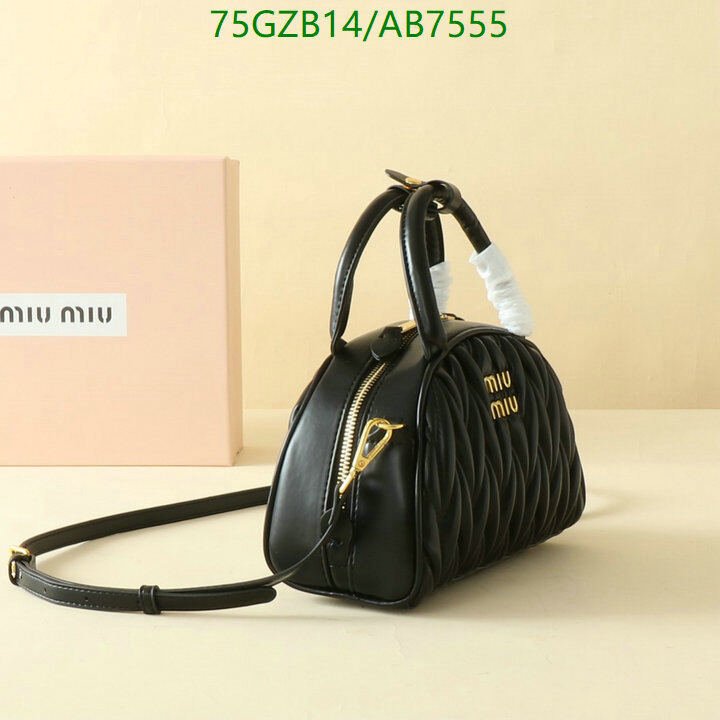 Miu Miu Bag-(4A)-Crossbody- Code: AB7555 $ 98USD