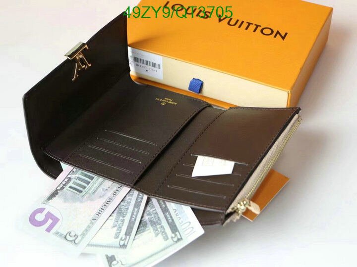 LV Bag-(4A)-Wallet- Code: QT3705 $ 64USD