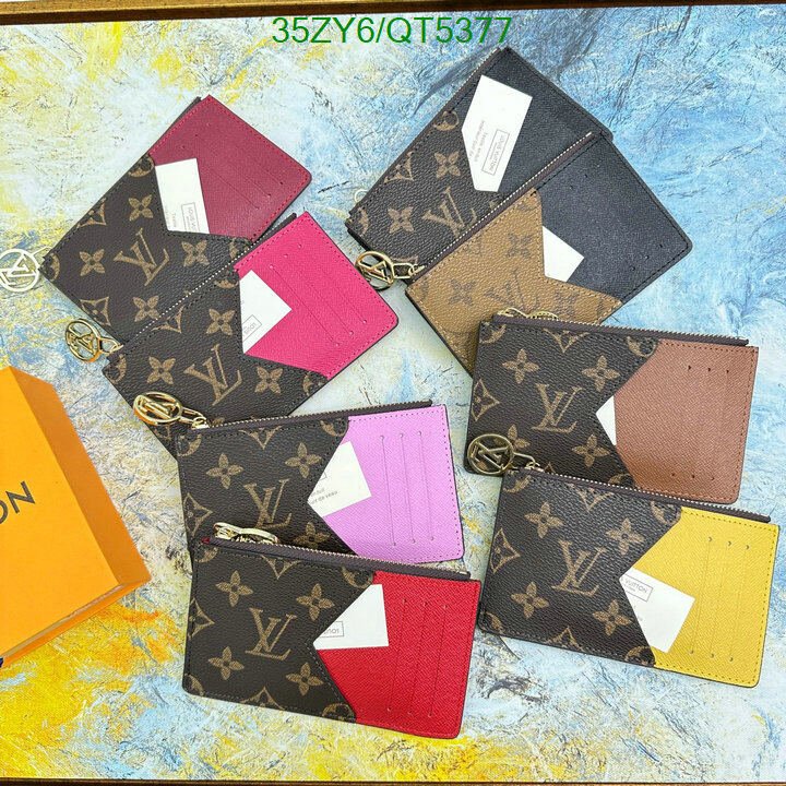 LV Bag-(4A)-Wallet- Code: QT5377 $ 46USD