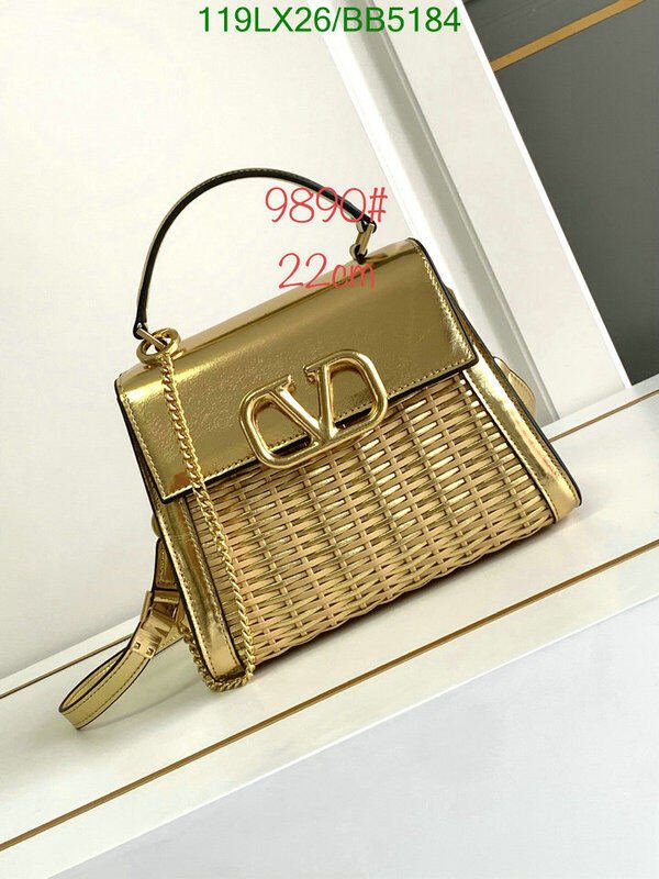 Valentino Bag-(4A)-Handbag- Code: BB5184 $ 155USD