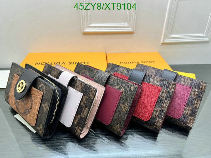 LV Bag-(4A)-Wallet- Code: XT9104 $ 59USD