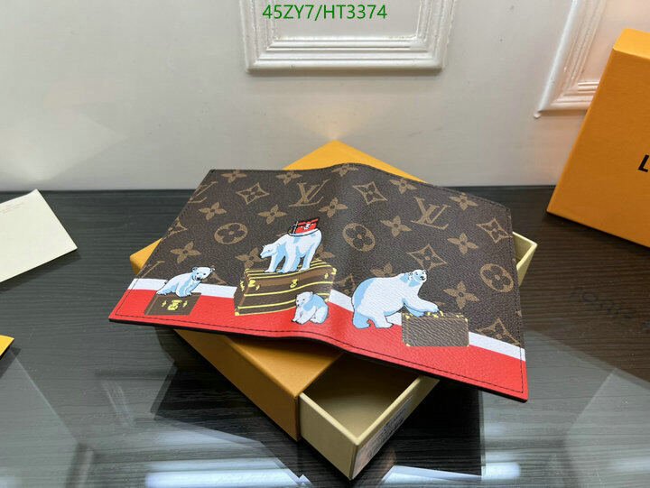 LV Bags-(4A)-Wallet-,Code: HT3374,$ 59USD