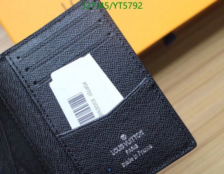 LV Bags-(4A)-Wallet-,Code: YT5792,$ 42USD