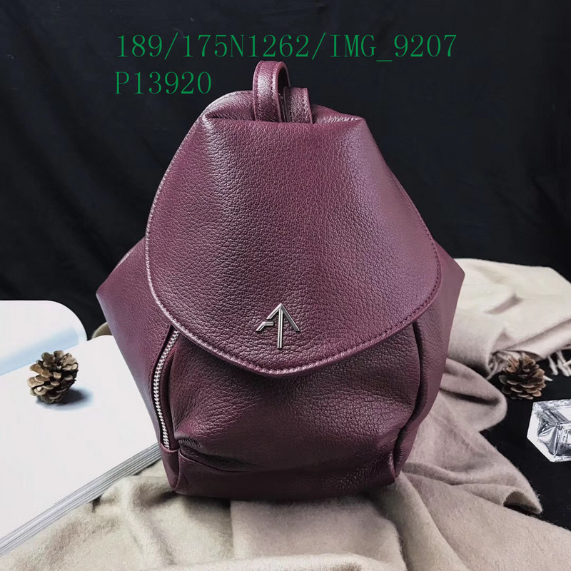 Manu Atelier Bag-(4A)-Backpack-,Code:MAB110702,$ 246USD