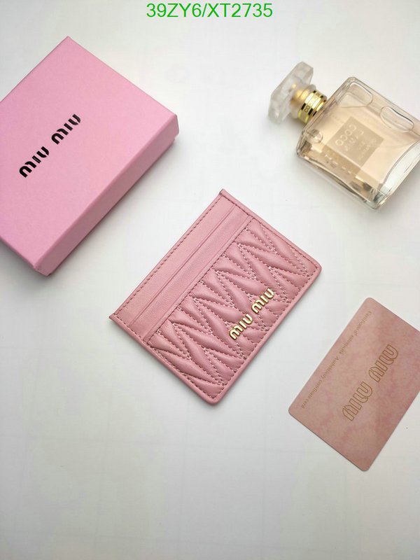 Miu Miu Bag-(4A)-Wallet-,Code: XT2735,$ 51USD