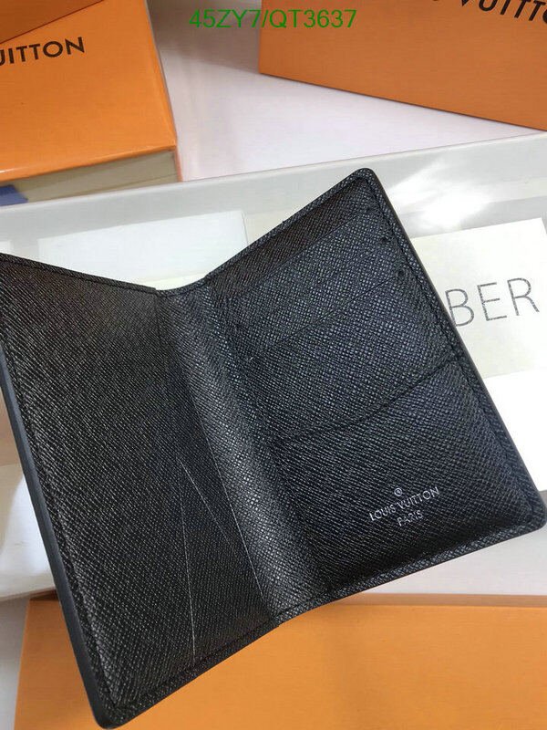 LV Bag-(4A)-Wallet- Code: QT3637 $ 59USD