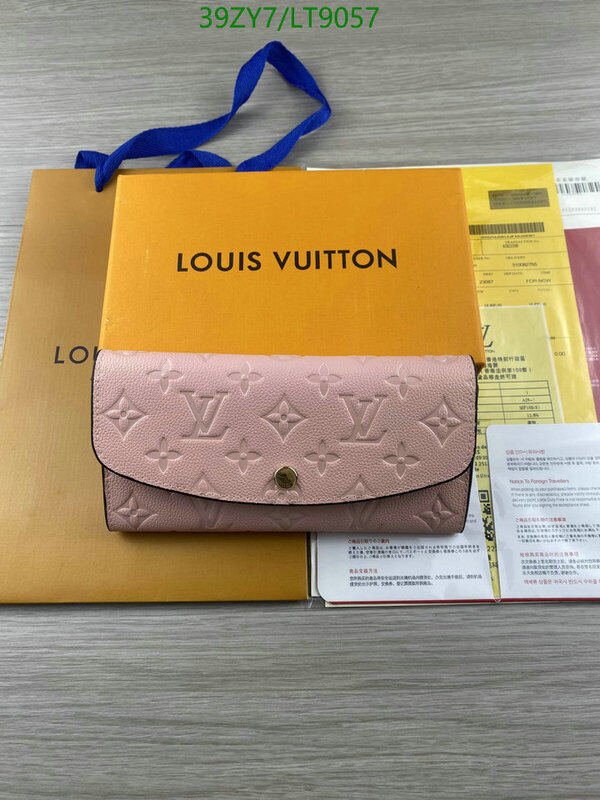 LV Bags-(4A)-Wallet-,Code: LT9057,$ 51USD