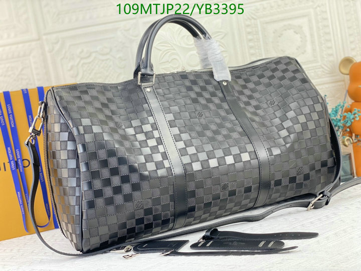 LV Bags-(4A)-Keepall BandouliRe 45-50-,Code: YB3395,$ 142USD