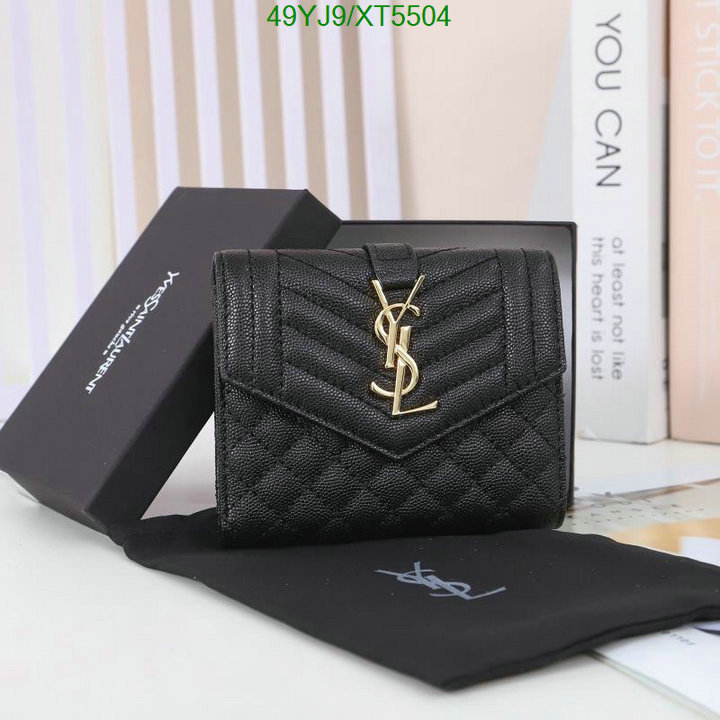 YSL Bag-(4A)-Wallet- Code: XT5504 $ 64USD