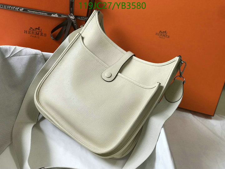 Hermes Bag-(4A)-Evelyne-,Code: YB3580,$ 155USD