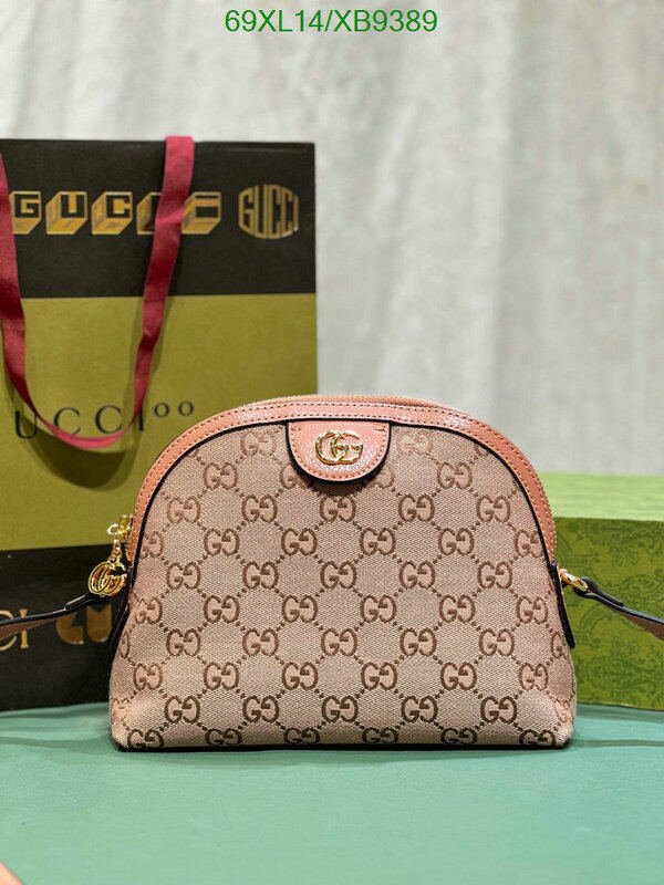 Gucci Bag-(4A)-Diagonal- Code: XB9389 $ 90USD