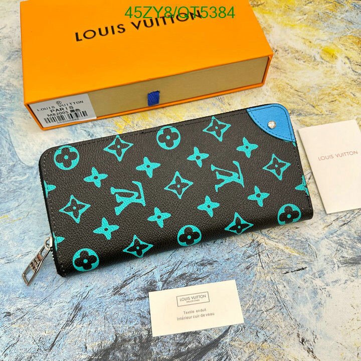 LV Bag-(4A)-Wallet- Code: QT5384 $ 59USD
