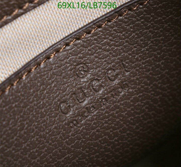 Gucci Bag-(4A)-Diagonal-,Code: LB7596,$ 90USD