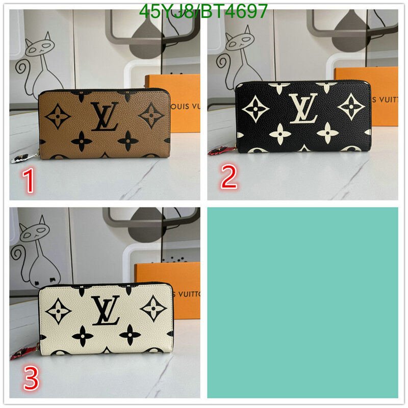 LV Bag-(4A)-Wallet- Code: BT4697 $ 59USD