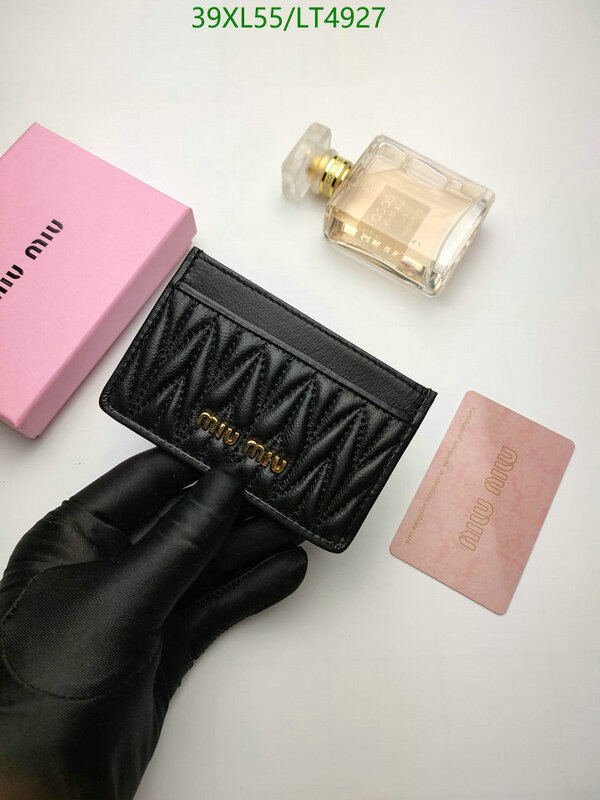 Miu Miu Bag-(4A)-Wallet-,Code: LT4927,$ 51USD