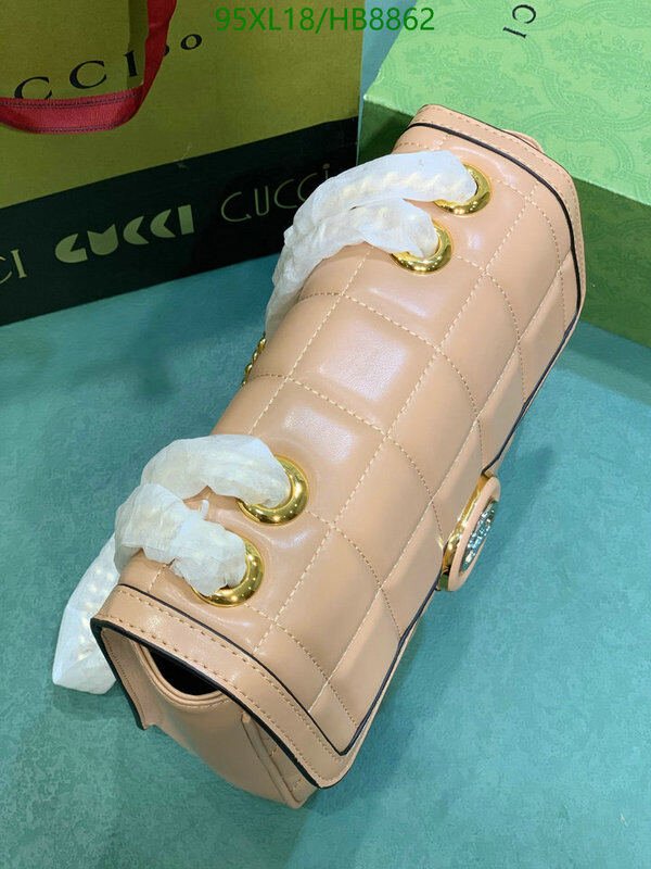 Gucci Bag-(4A)-Diagonal- Code: HB8862 $ 124USD