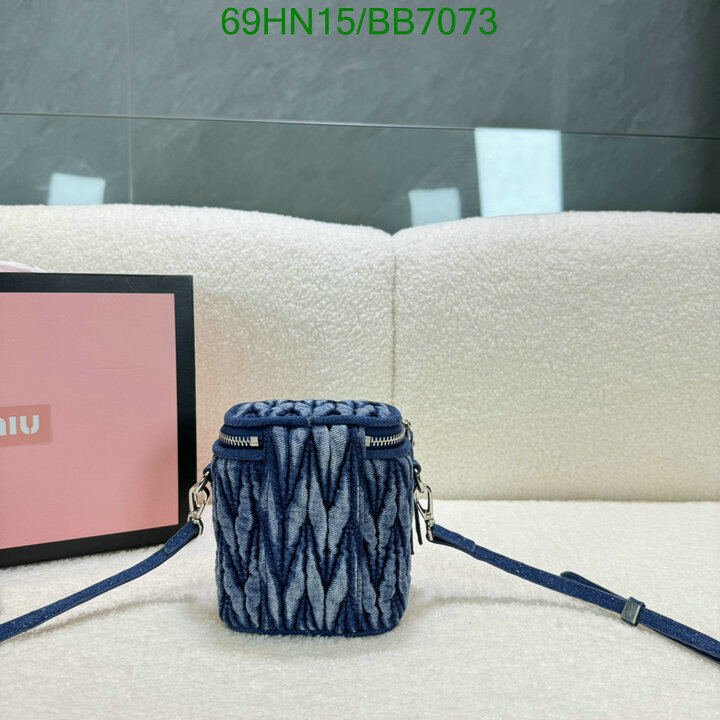 Miu Miu Bag-(4A)-Crossbody- Code: BB7073 $ 90USD