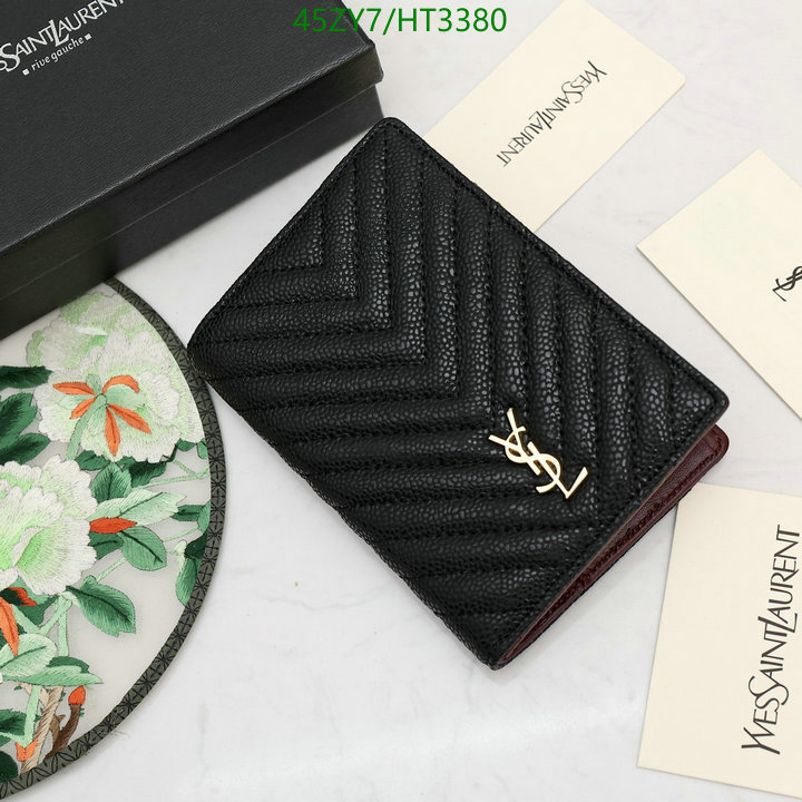 YSL Bag-(4A)-Wallet-,Code: HT3380,$ 59USD