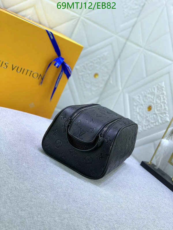 LV Bags-(4A)-Vanity Bag-,Code: EB82,$ 90USD
