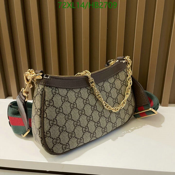 Gucci Bag-(4A)-Diagonal-,Code: HB2709,$ 94USD