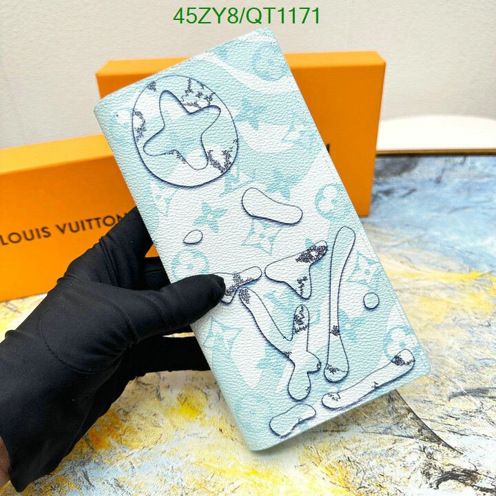 LV Bag-(4A)-Wallet- Code: QT1171 $ 59USD