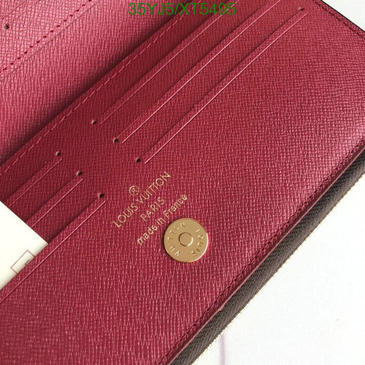 LV Bags-(4A)-Wallet-,Code: XT5495,$ 46USD