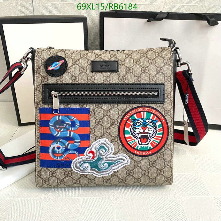 Gucci Bag-(4A)-Diagonal- Code: RB6184 $ 90USD