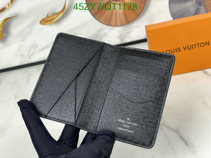 LV Bag-(4A)-Wallet- Code: QT1178 $ 59USD