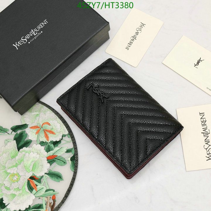 YSL Bag-(4A)-Wallet-,Code: HT3380,$ 59USD