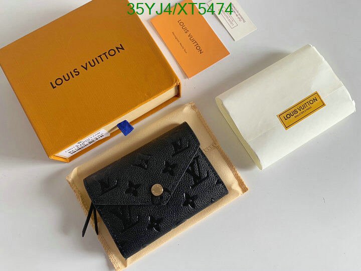 LV Bags-(4A)-Wallet-,Code: XT5474,$ 46USD