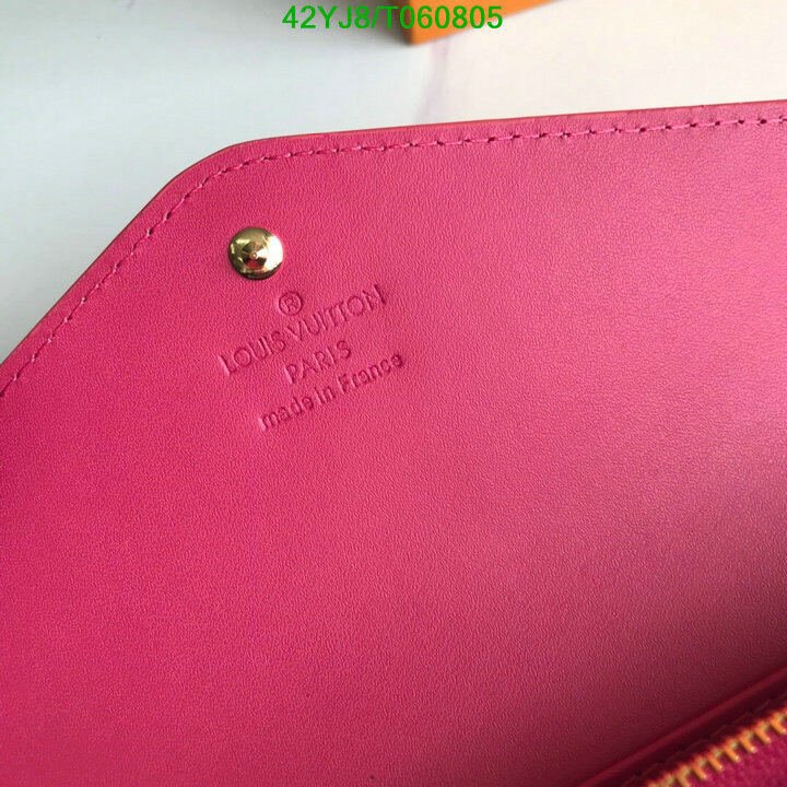 LV Bags-(4A)-Wallet-,Code: T060805,$ 55USD
