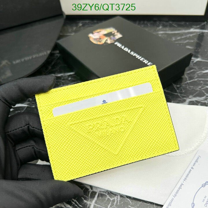 Prada Bag-(4A)-Wallet- Code: QT3725 $ 51USD