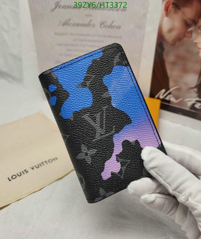 LV Bags-(4A)-Wallet-,Code: HT3372,$ 51USD