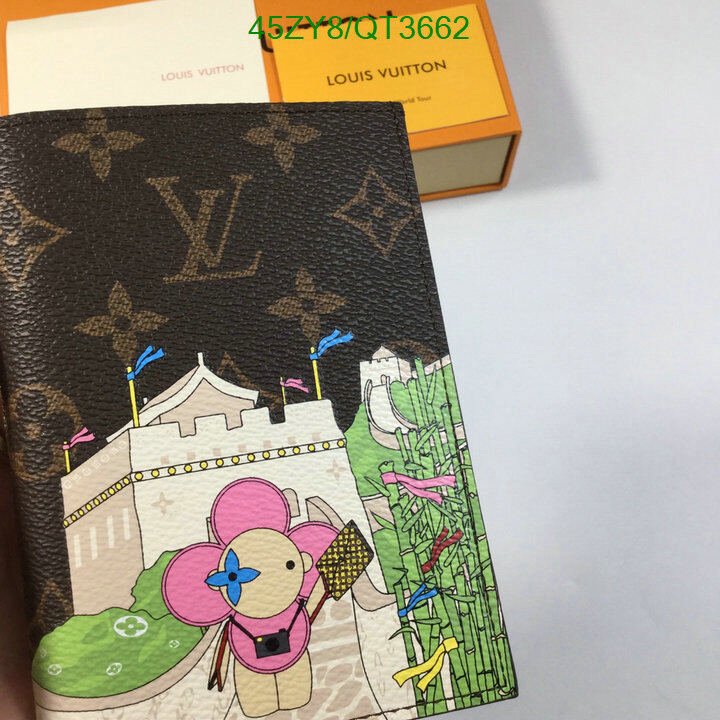 LV Bag-(4A)-Wallet- Code: QT3662 $ 59USD