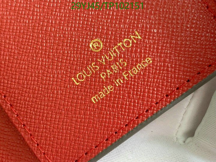 LV Bags-(4A)-Wallet-,Code: TP102151,$ 38USD