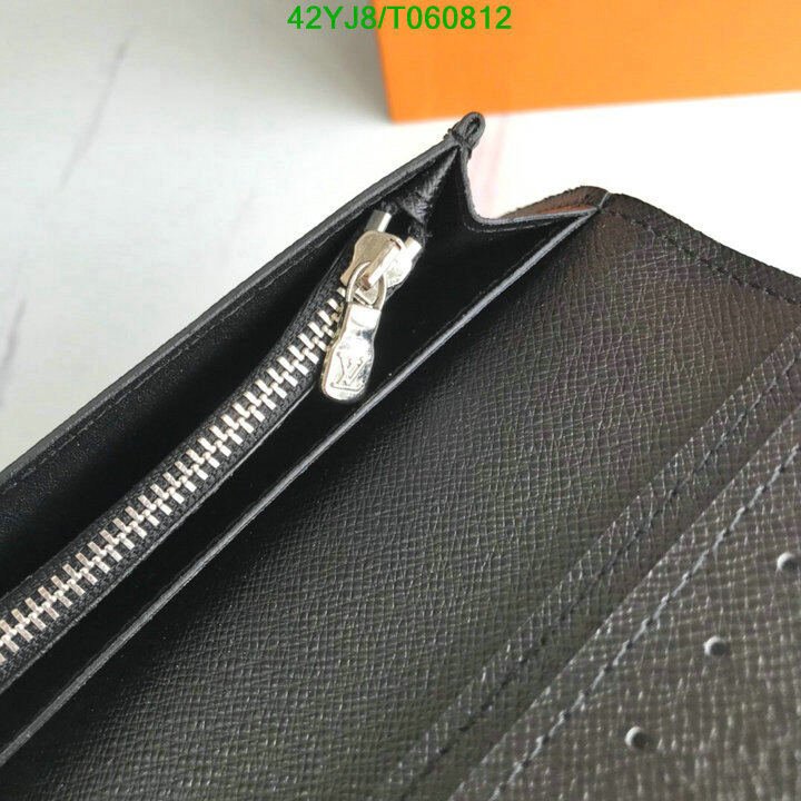 LV Bags-(4A)-Wallet-,Code: T060812,$ 55USD