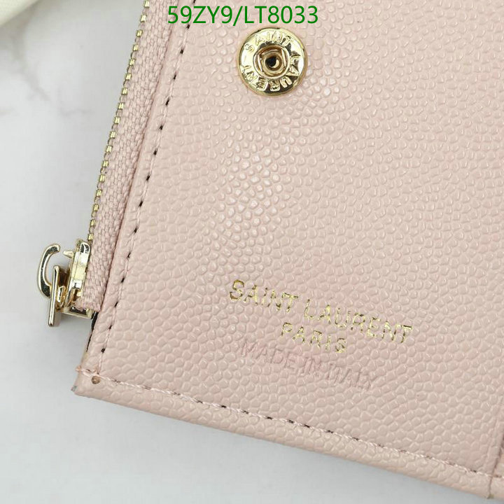 YSL Bag-(4A)-Wallet-,Code: LT8033,$ 77USD