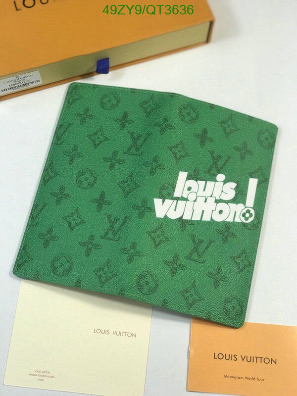 LV Bag-(4A)-Wallet- Code: QT3636 $ 64USD