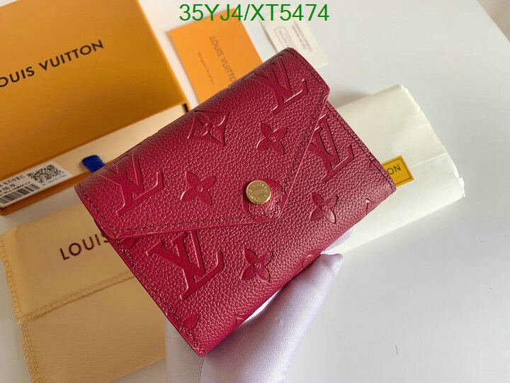 LV Bags-(4A)-Wallet-,Code: XT5474,$ 46USD